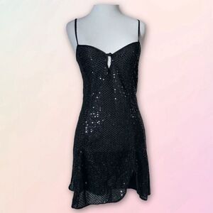 Vintage, Night Magic, by Cinema Etoile, Sparkled Camisole Slip